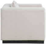 Alfie - Linen Textured Fabic Chair