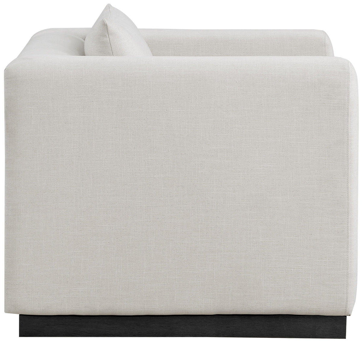 Alfie - Linen Textured Fabic Chair
