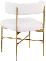 Rivage - Durable Dining Chair With Gold Frame (Set of 2)