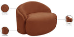 Caspian - Chenille Fabric Upholstered Chair