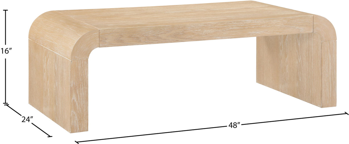 Toulon - Oak Veneer Coffee Table