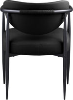 Virella - faux Leather Upholstered Dining Chair (Set of 2) - Black Base