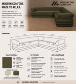 Manhattan Royal - 2-Piece Sectional