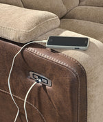 Mixed Motion - Power Recliner With Adjustable Headrest