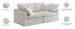 Plush - Modular 2 Seat Sofa