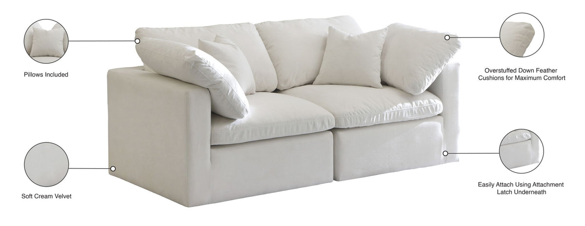 Plush - Modular 2 Seat Sofa