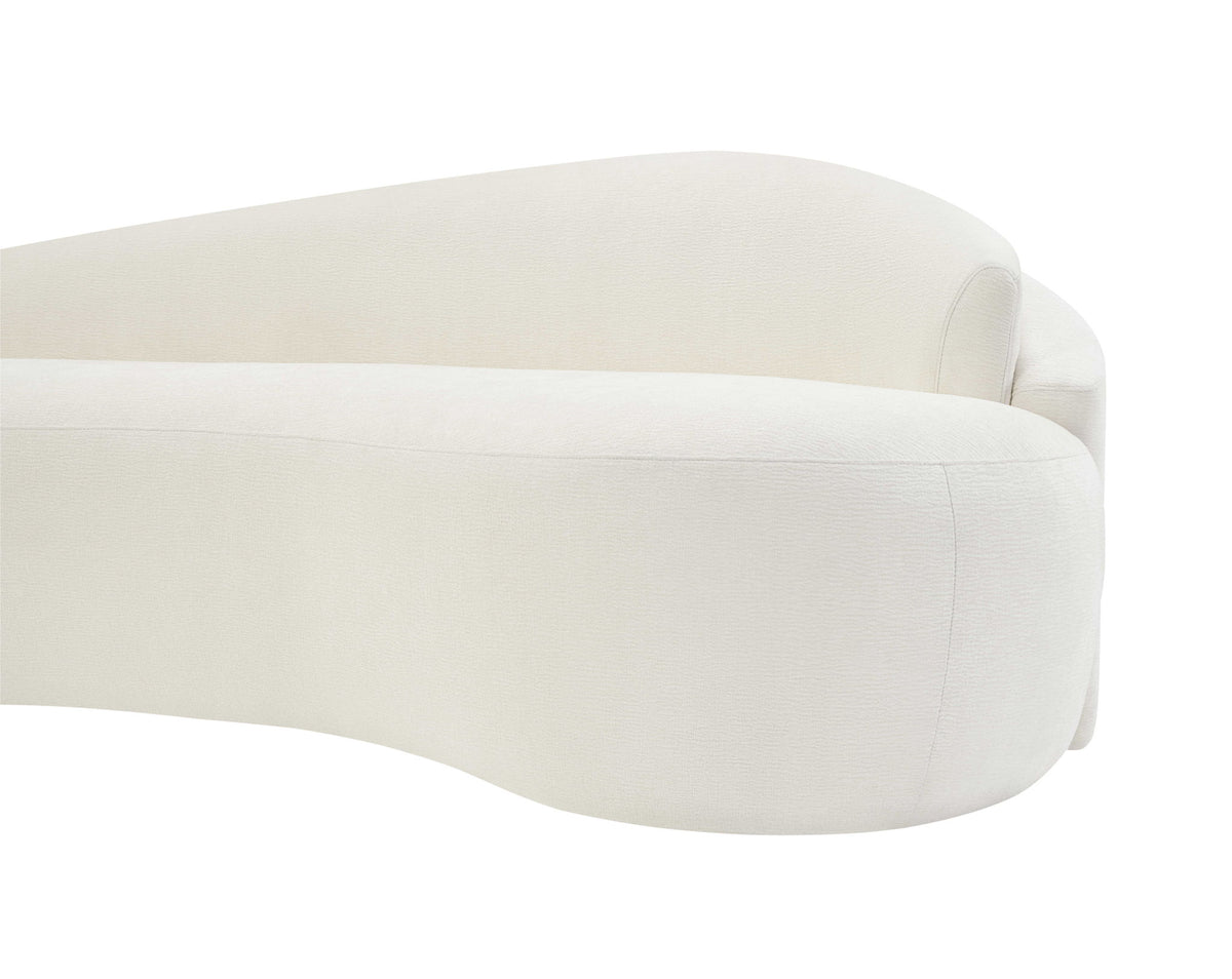 Caspian - Chenille Fabric Upholstered Sofa