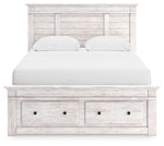 Makidern - Panel Storage Bed