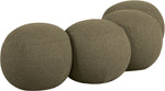 Apollo - Boucle Fabric Bench
