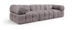 Orin - Velvet Performance Fabric Upholstered 3 Piece Modular Sofa