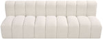 Arc - Boucle Fabric 3 Seats Modular Sofa