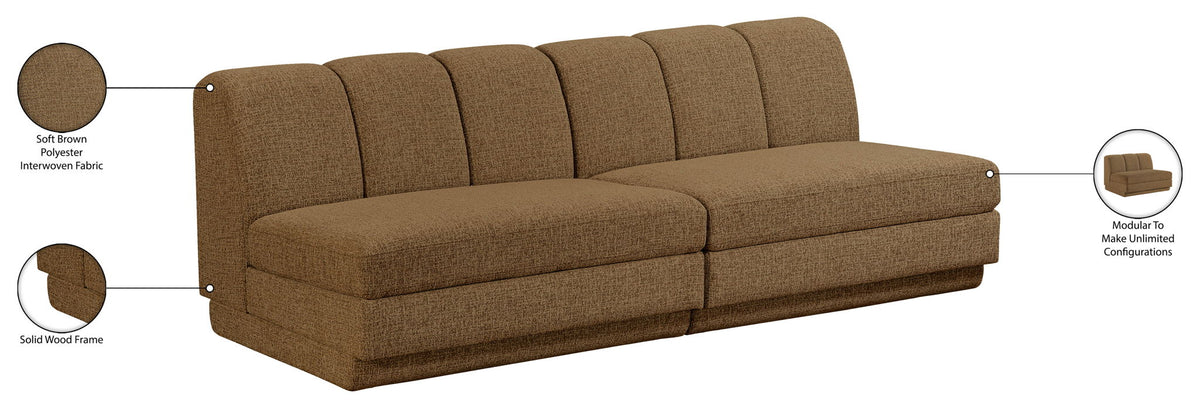 Modari - Sectional - Brown