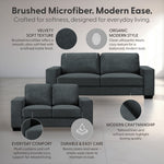 Yvonne - 2-Piece Living Room Set (Sofa & Loveseat)