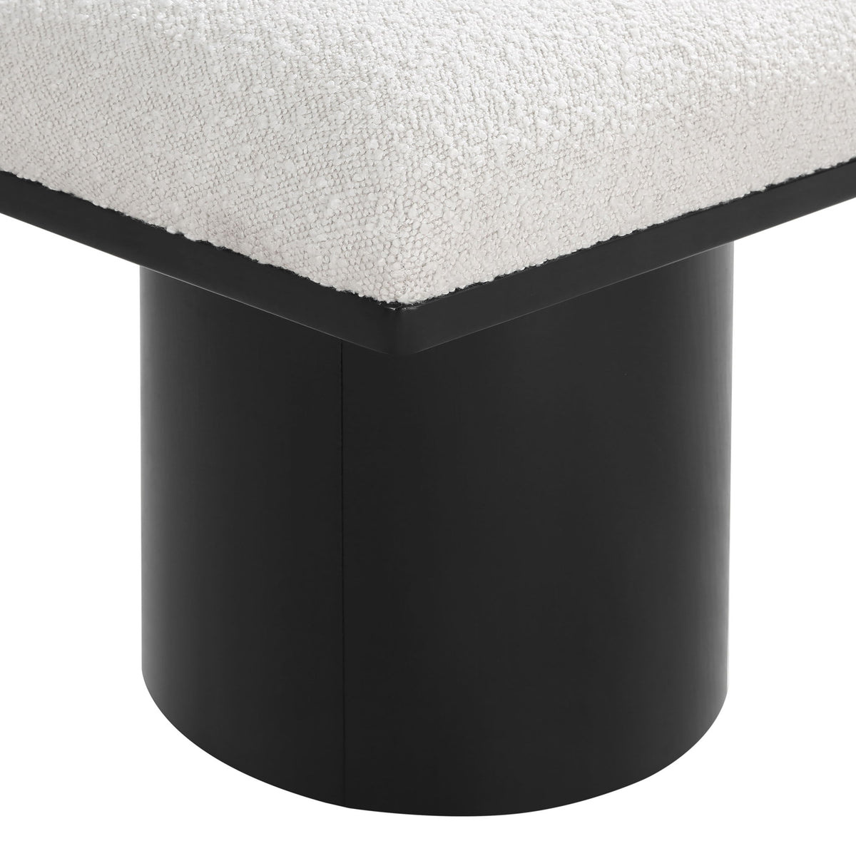 Pavilion - 8 Piece Modular Bench With Black Base
