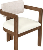 Ravina - Upholstered Dining Chair With Stained Brown Base (Set of 2)