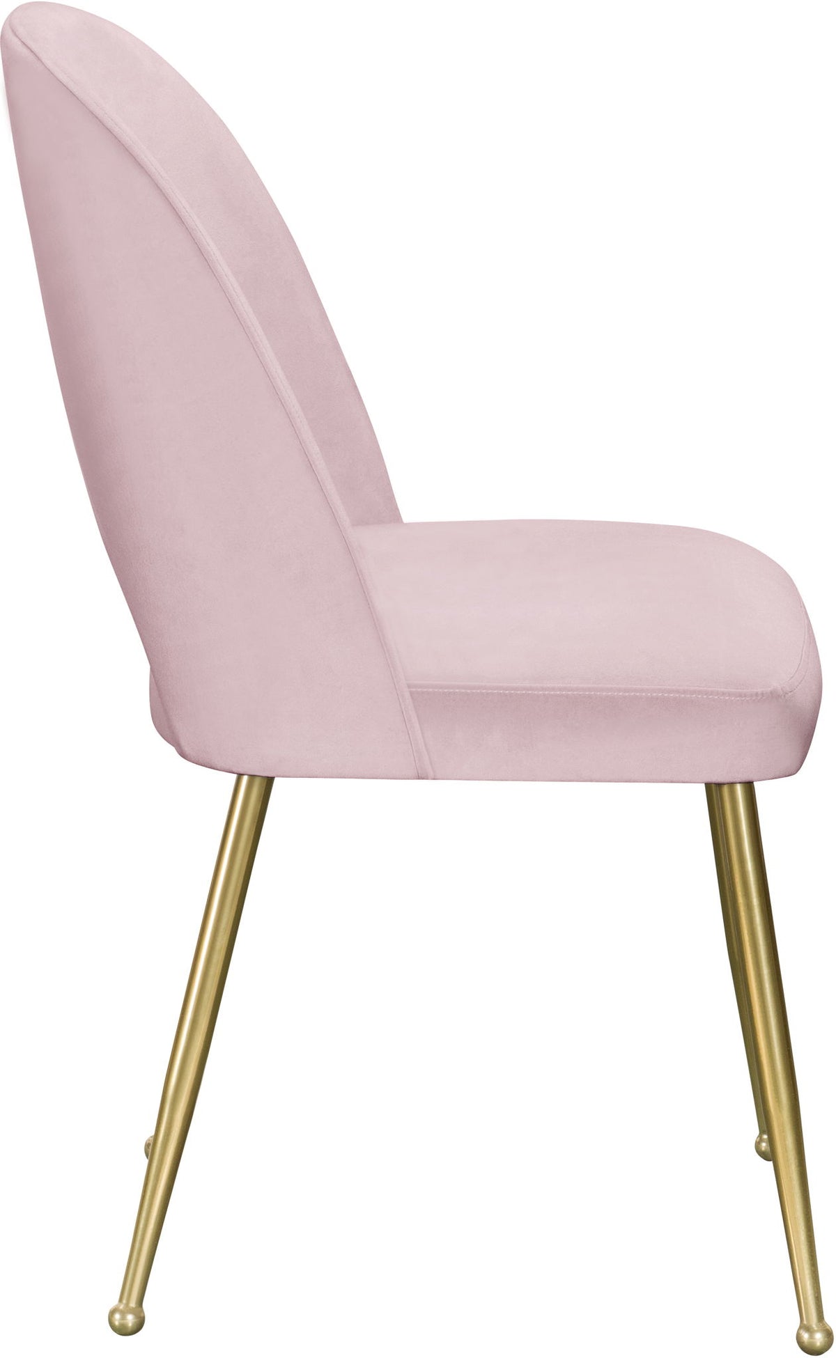 Logan - Dining Chair (Set of 2) - Gold Legs