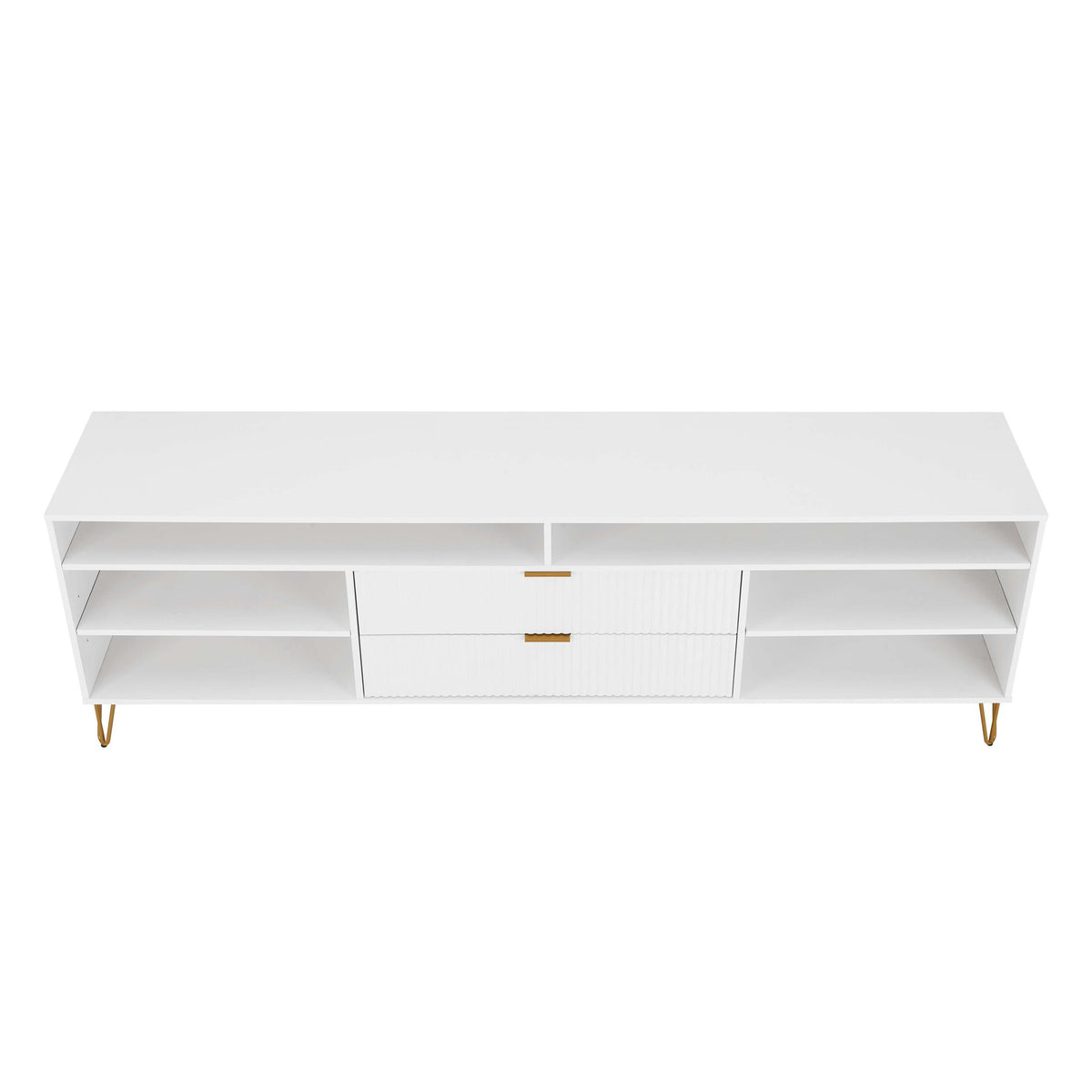 Manhattan Dumbo - Fluted TV Stand