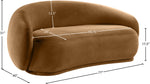 Emery - Velvet Loveseat