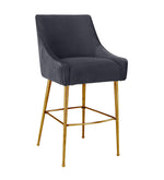 Beatrix - Pleated Velvet Stool