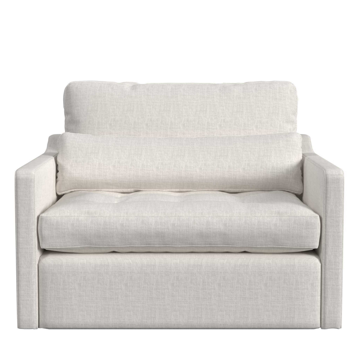 Slope - Tufted Swivel Chair-And-A-Half