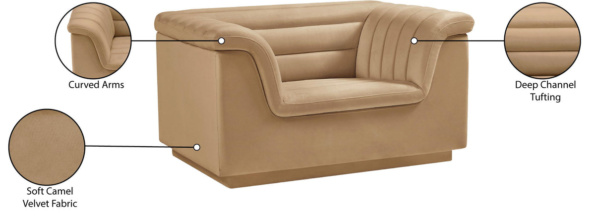Cascade - Velvet Chair