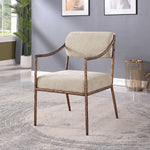 Bastille - Upholstered Dining Arm Chair (Set of 2) - Bronze Frame
