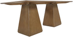 Atrium - Glass Top And Wood Base Dining Table