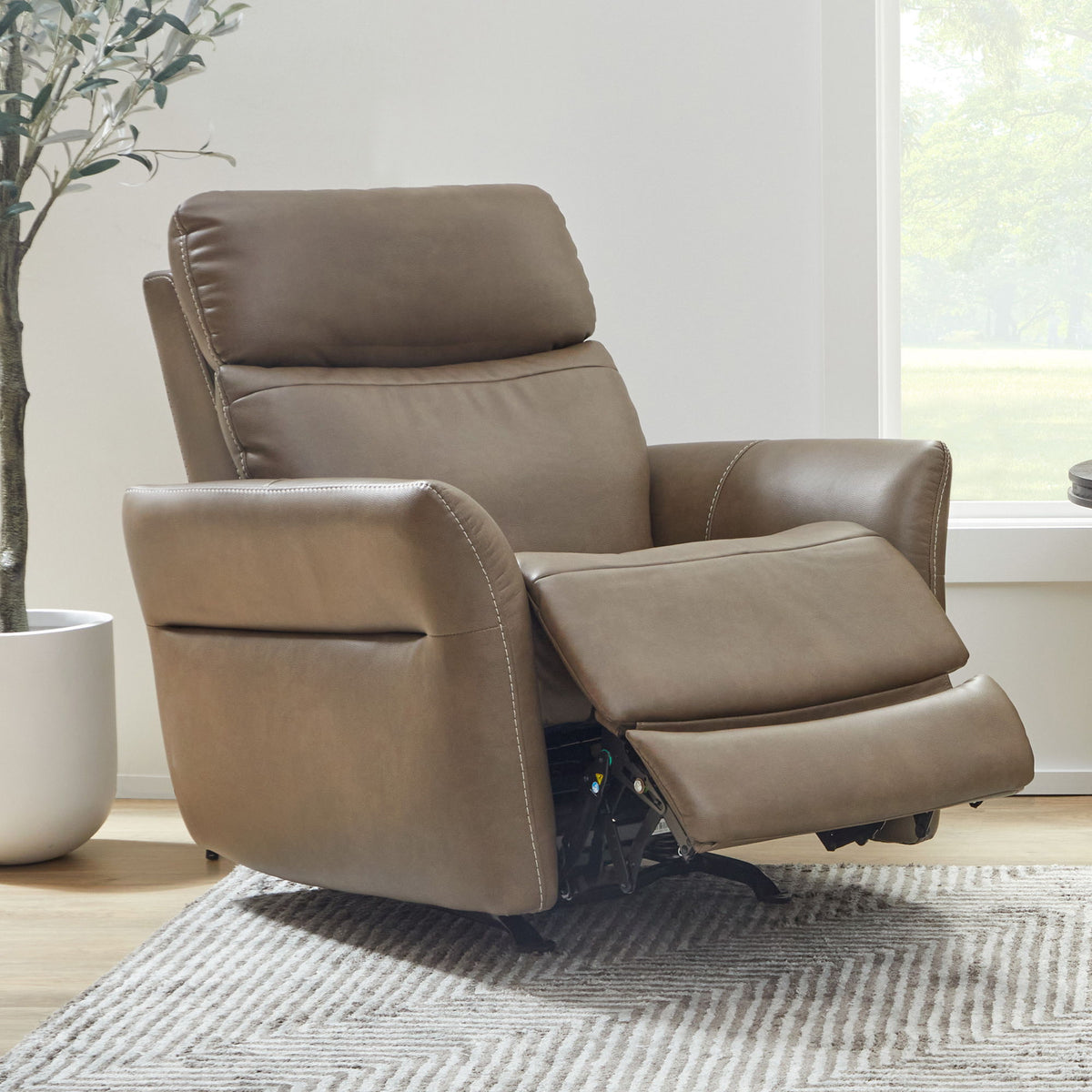Artemis - Power Rocking Recliner With Power Headrest, Lumbar, Heat & Massage