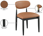 Riccio - Dining Side Chair (Set of 2) - Black And Gold Frame