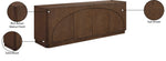 Everson - Oak Veneer And Solid Wood Sideboard/Buffet - Brown