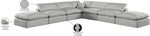 Comfy - 7 Piece Linen Modular Corner Sectional