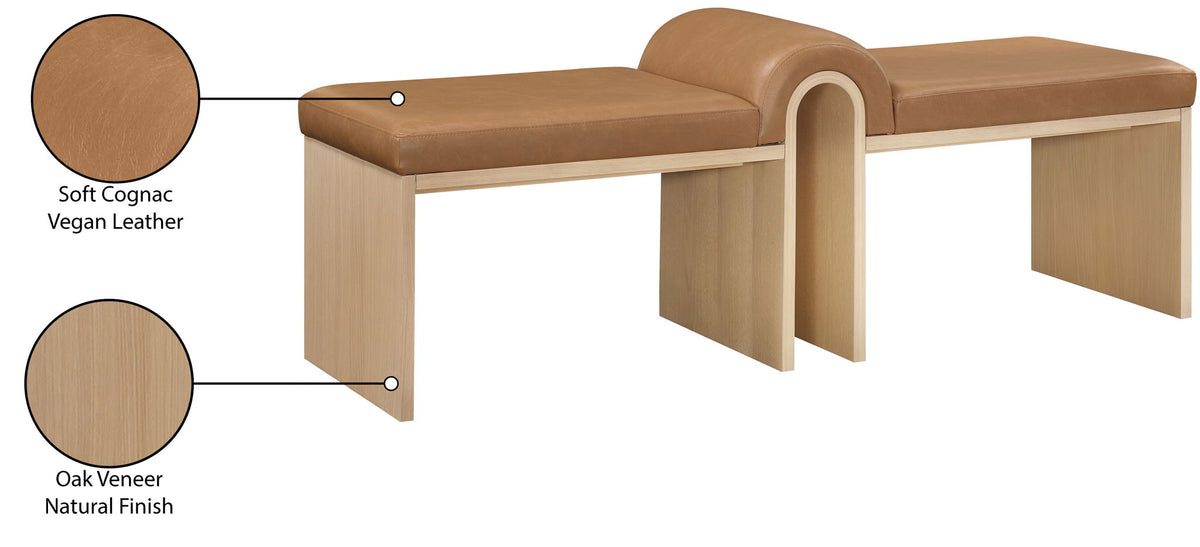 Delphine - Bench - Natural Base