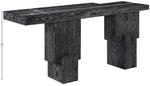 Anzio - Oak Veneer And Solid Wood Console Table