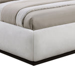 Vaughn - Chenille Bed With Black Base