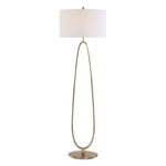 Tordin - Geometric Floor Lamp - Brass / Gold