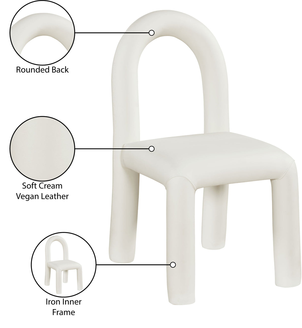 Amari - Faux Leather Dining Chair (Set of 2)