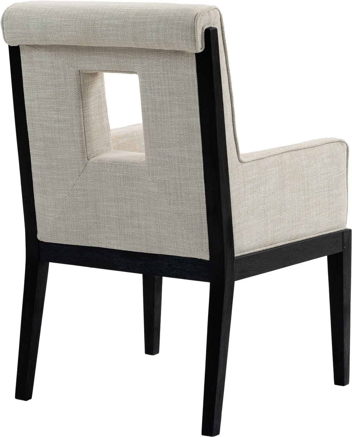 Gwendolyn - Dining Arm Chair With Black Frame