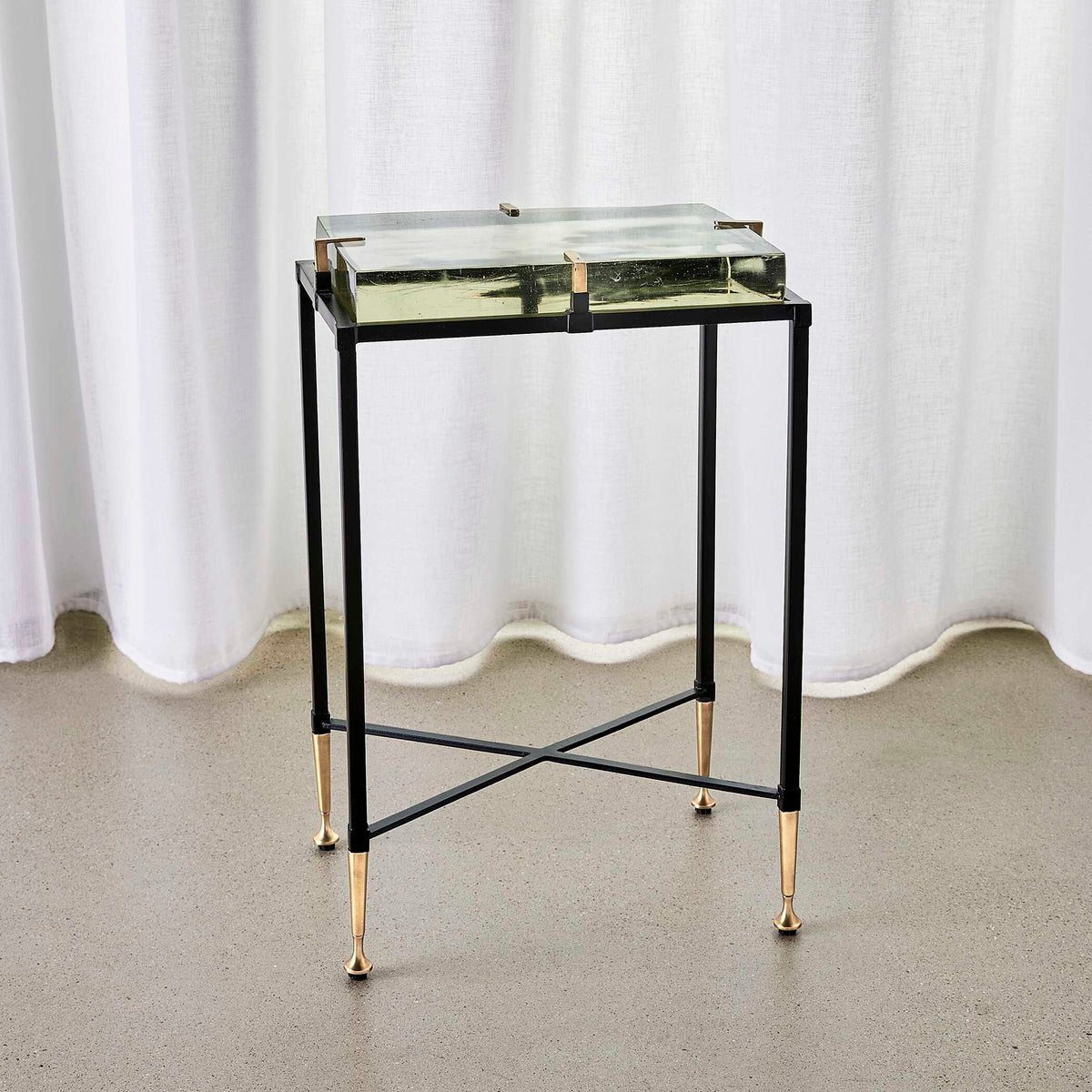 Ice - Block Accent Table - Rectangular