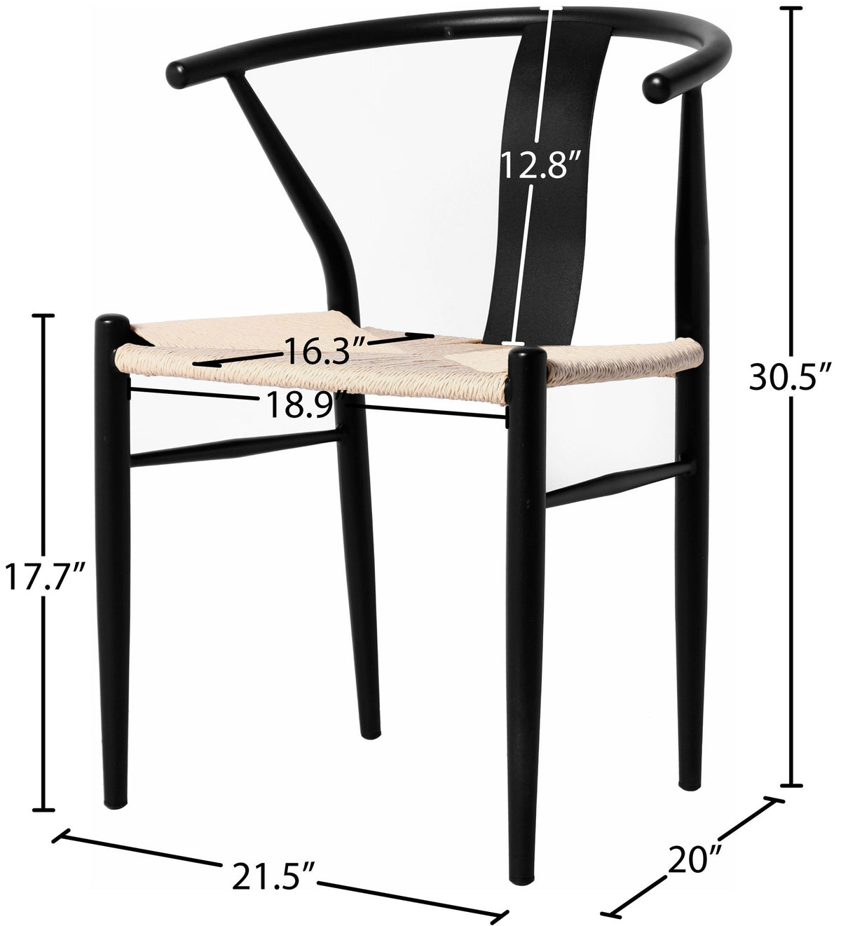 Beck - Hand Woven Rope Dining Chair (Set of 2)