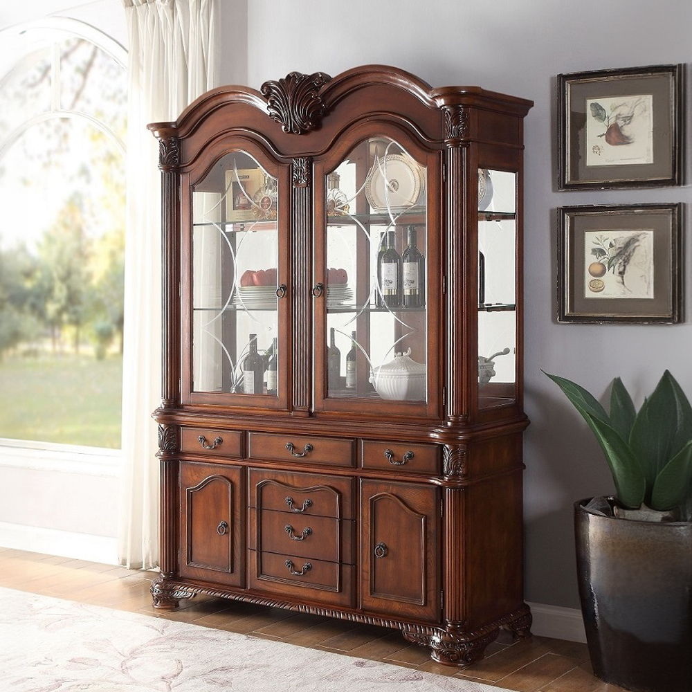 Chateau De Ville - Buffet & Hutch - Cherry