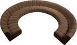 Infinity - 10 Piece Velvet Modular Sectional