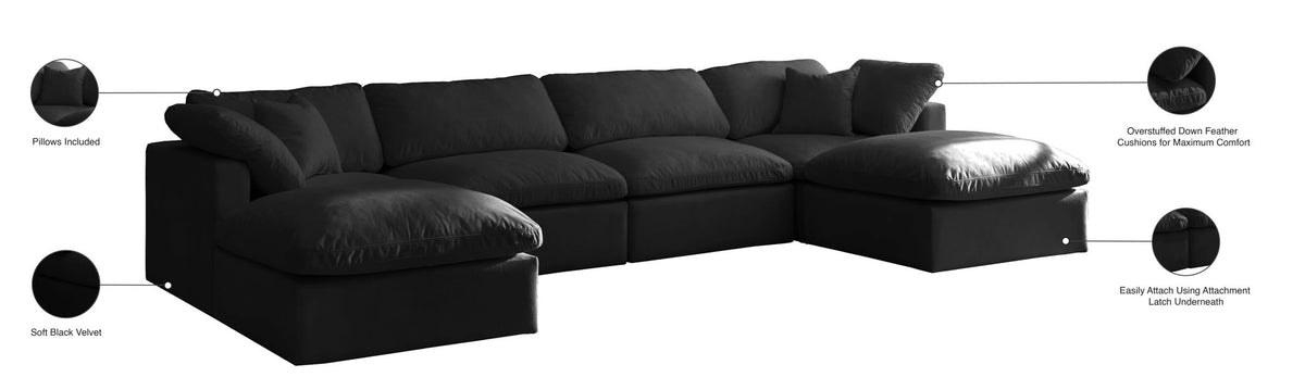 Plush - 6 Piece Modular Sectional