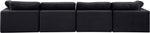 Comfy - Velvet Modular Sofa 4 Seats