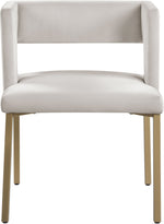 Caleb - Dining Chair with Gold Legs (Set of 2)