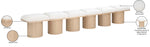 Pavilion - 6 Piece Modular Bench With Natural Base