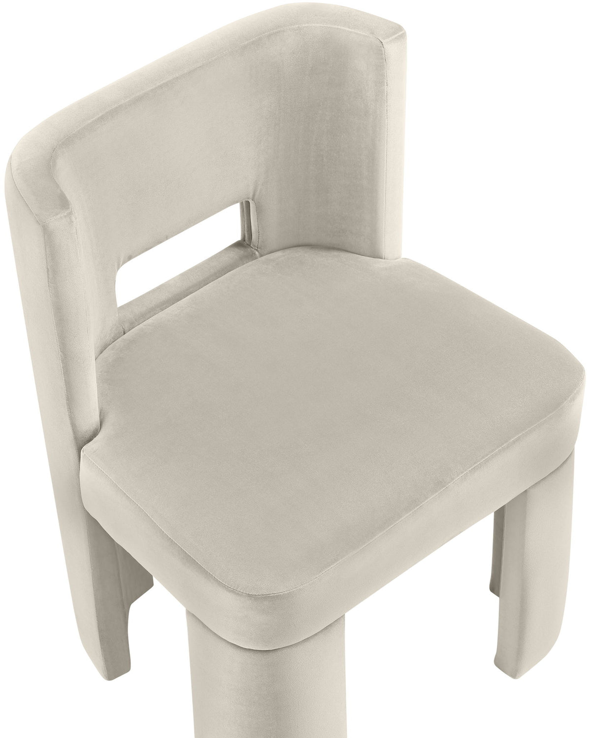 Zuno - Velvet Performance Fabric Upholstered Dining Chair (Set of 2)