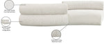 Bale - 2 Piece Curved Modular Sofa