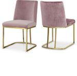 Heidi - Dining Chair with Gold Legs (Set of 2)