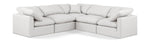 Indulge - Faux Leather 5 Piece Modular Corner Sectional