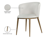 Skylar - Dining Chair with Gold Legs (Set of 2)